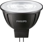 Philips LEDspot LV GU5.3 MR16 8W 827 24D (MASTER) | Extra Blanc Chaud - Dimmable - Remplace 50W