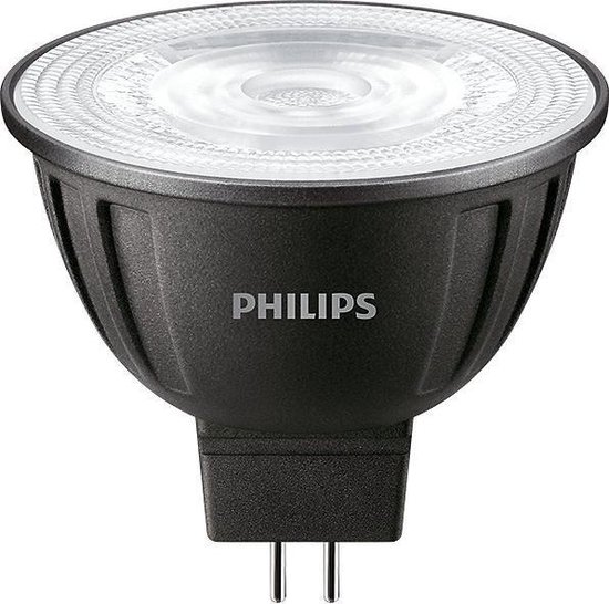 Philips LEDspot LV GU5.3 MR16 8W 827 24D (MASTER) | Extra Warm Wit - Dimbaar - Vervangt 50W