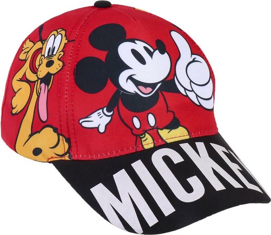 Child Cap Mickey Mouse Red (53 cm)