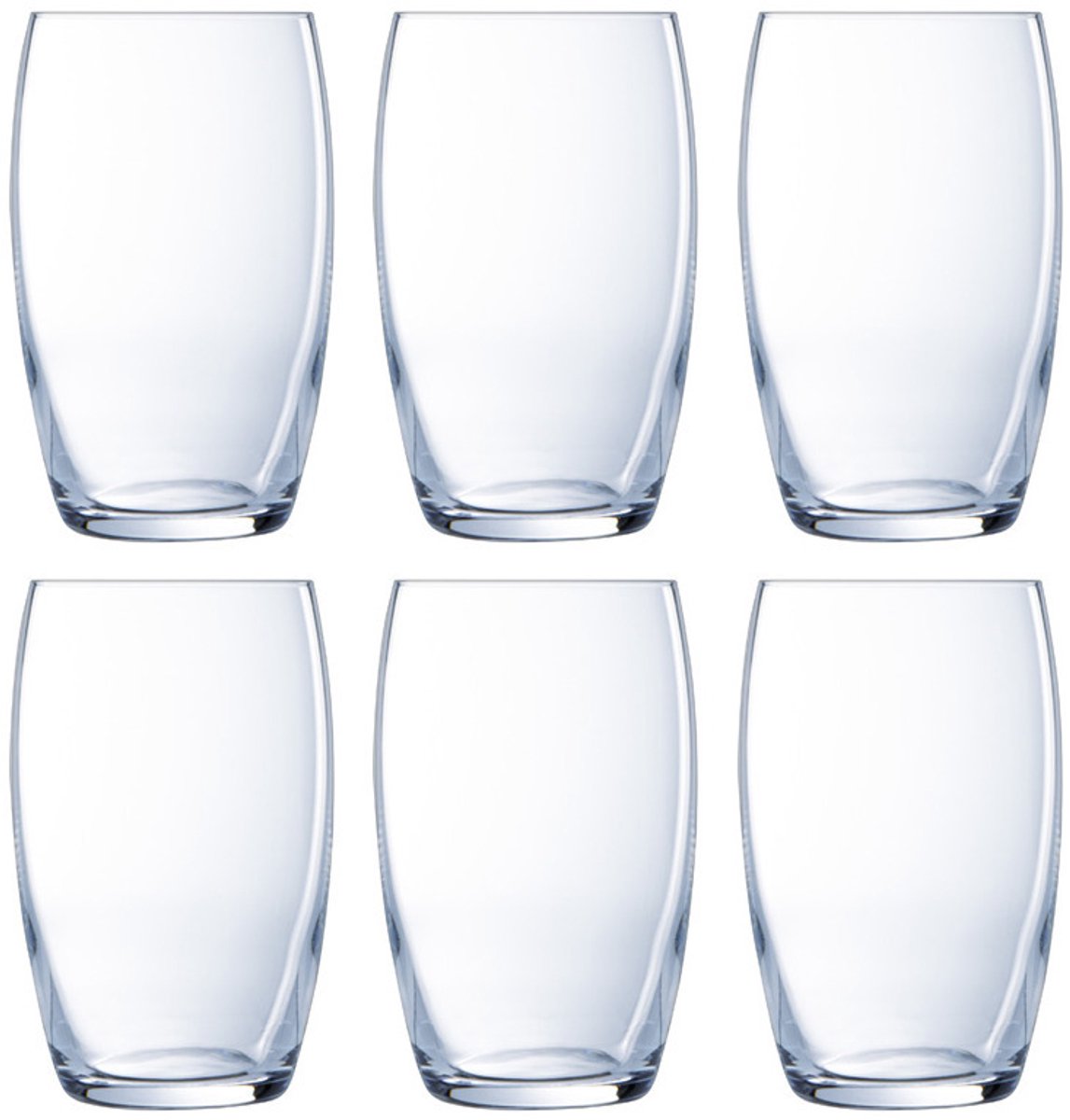 24x Stuks waterglazen/sapglazen 375 ml - Versailles - Drinkglazen - Water/sapglas