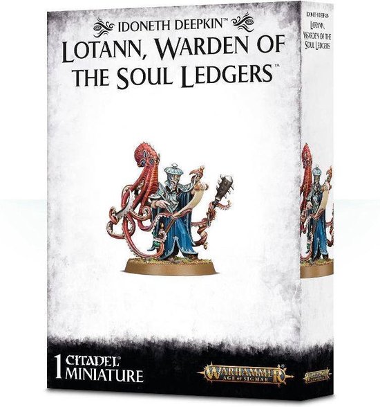 Thumbnail van een extra afbeelding van het spel Age of Sigmar Aelves Idoneth Deepkin: Lotann, Warden of the Soul Ledgers