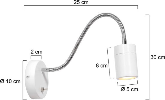 Applique Mexlite Upround –– blanc