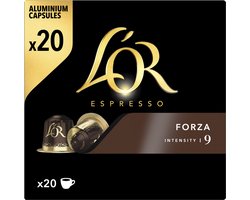 L'OR Koffiecups Forza 20 stuks
