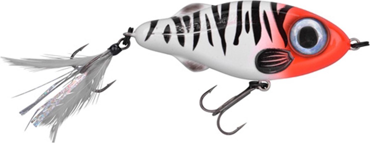 Spro Iris Flash Jerk 10Cm Redhead Tiger | Jerkbait