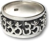 Zilveren ring Spinning OHM