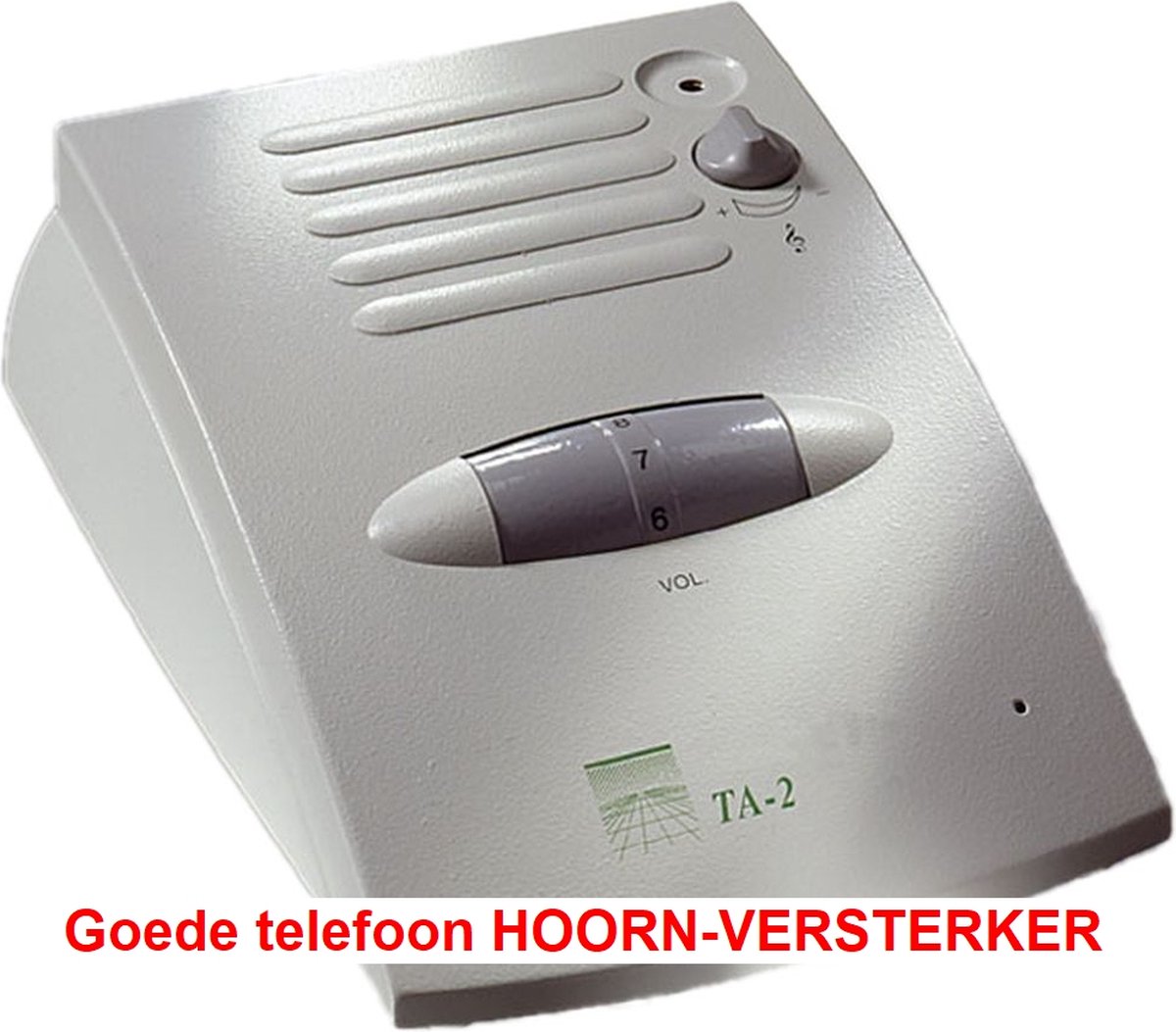 Goedkoopste HUMANTECHNIK TA-2 telefoon hoorn-versterker - voor vaste telefoon - versterker voor SLECHTHORENDEN