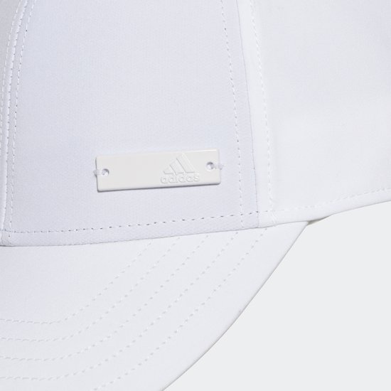 adidas Lightweight Métal Badge Cap Wit - casquette de sport - blanc - taille Taille unique