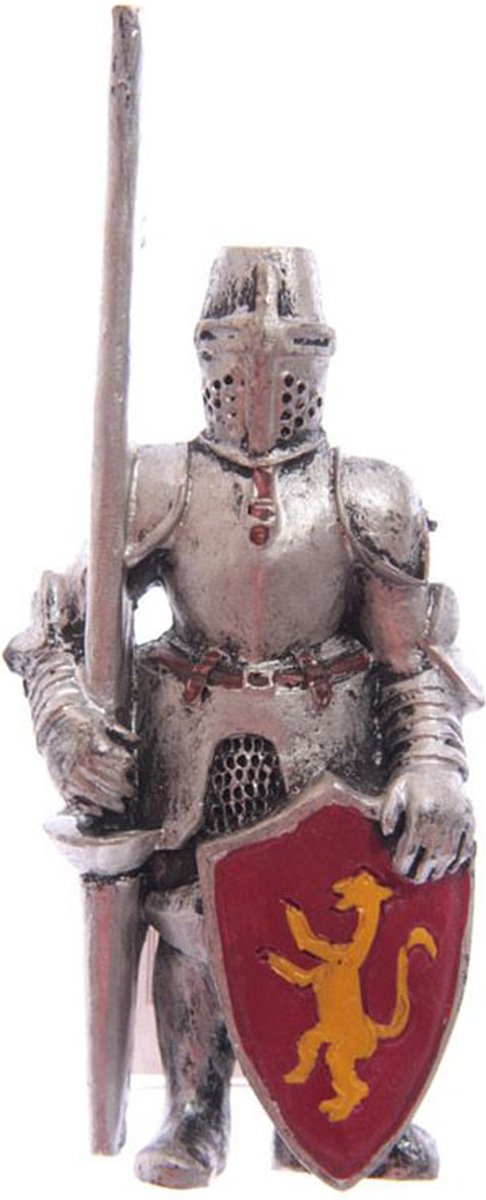 Middeleeuwse Ridder Koelkast Magneet - 10x6cm