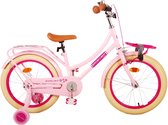 Vélo pour enfants Volare Excellent - Filles -18 pouces - Rose - 95% assemblé