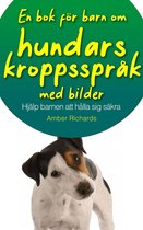 En bok för barn om hundars kroppsspråk, med bilder
