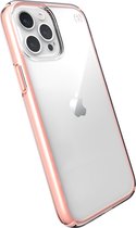Speck Presidio Perfect Clear Apple iPhone 12 Pro Max Clear/Rosy - Roze - with Microban