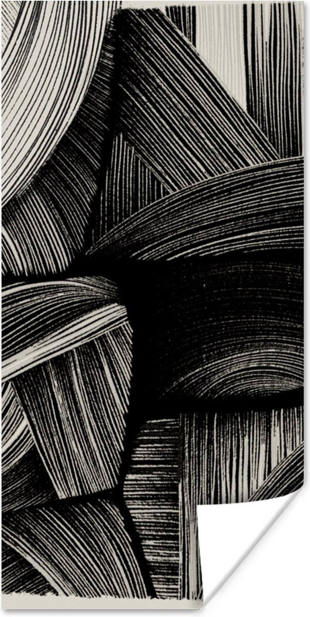 Abstract - Zwart - Wit - Lijnen