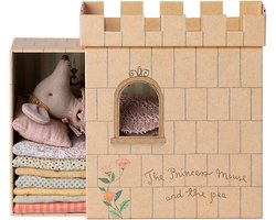 Maileg Prinses op de Erwt - Muis speelset met torenkamer - Vanaf 3 jaar