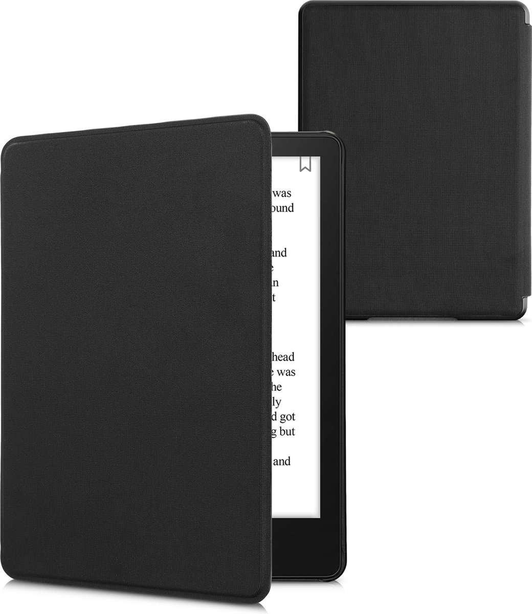 i12Cover - Housse de sommeil Premium pour Kindle Paperwhite - Noir
