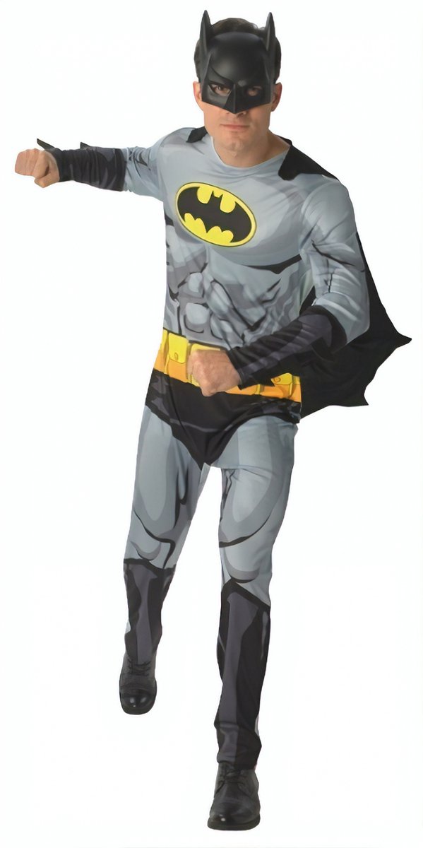 Batman Comic Book - Kostuum Volwassenen - Maat One Size - Carnavalskleding