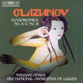 BBC National Orchestra Of Wales - Glazunov: Symphonies 4 & 8 (CD)