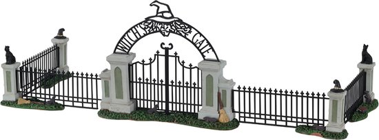 Lemax - Witch Gate, Set Of 5 - Kersthuisjes & Kerstdorpen