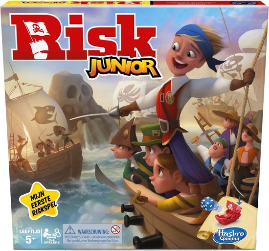 Boek: Risk Junior - Kinderspel, geschreven door Hasbro Gaming