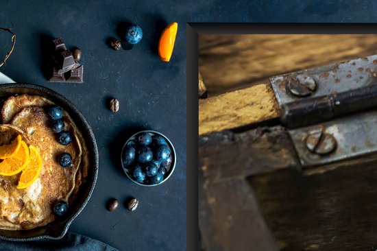 KitchenYeah® Inductie beschermer 80x52 cm - Een achtergrond met diamanten in een houten kist - Kookplaataccessoires - Afdekplaat voor kookplaat - Inductiebeschermer - Inductiemat - Inductieplaat mat