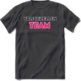 T-Shirt Knaller T-Shirt| Vrijgezellen Team | Vrijgezellenfeest Cadeau Man / Vrouw -  Bride / Groom To Be Bachelor Party - Grappig Bruiloft Bruid / Bruidegom |Heren / Dames Kleding shirt|Kleur zwart|Maat L