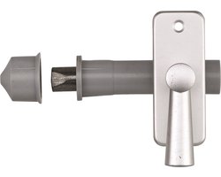 AXA insteekgrendel, staal, F1 - zilver, doornmaat 50mm