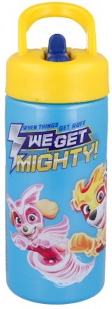 Paw Patrol fles - waterfles - paw patrol friendship - blauw