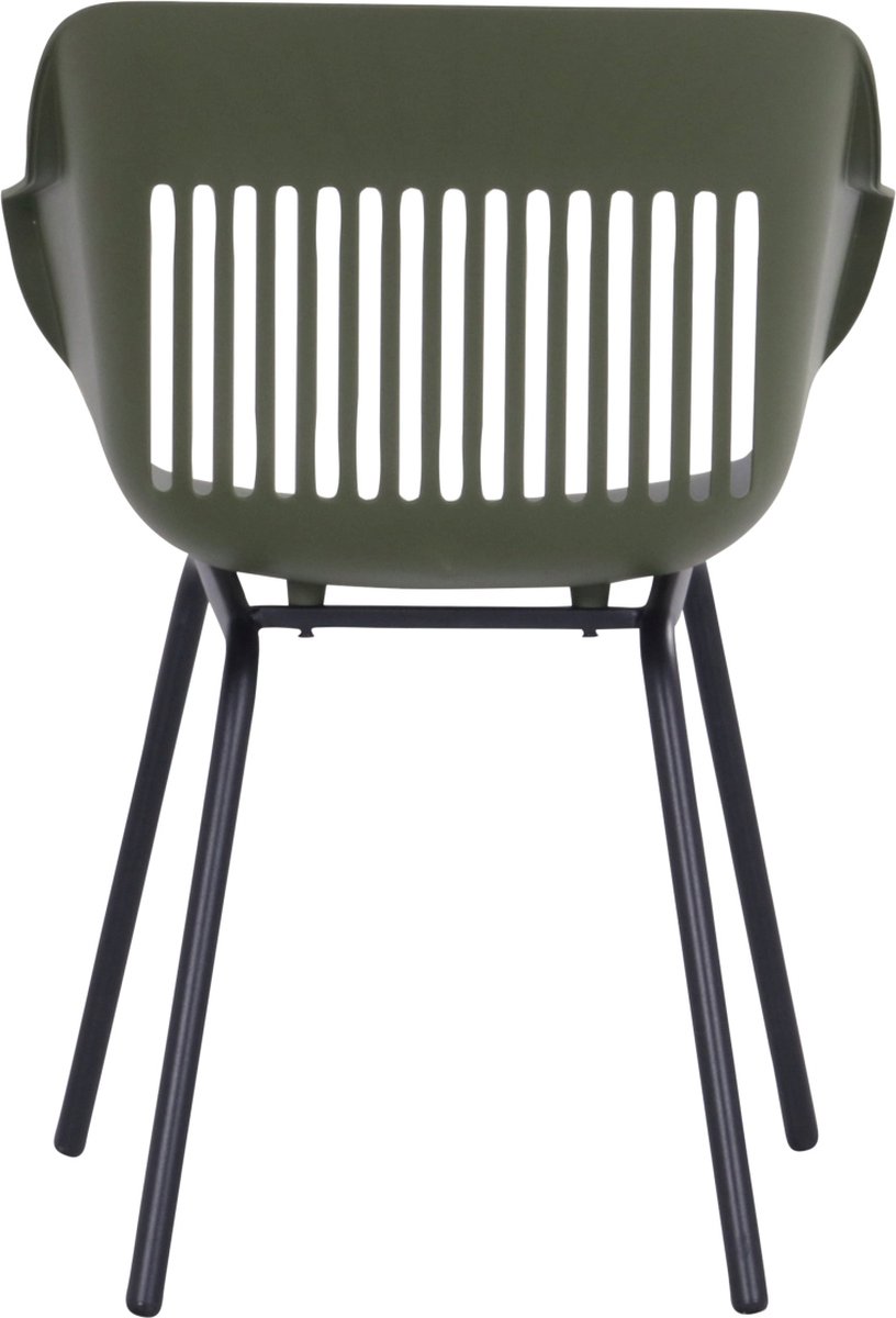 Hartman Jill Alu Rondo chaise de jardin - Set de 2 - Vert mousse