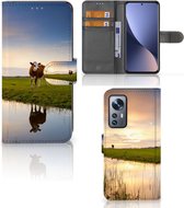 Smartphone Hoesje Xiaomi 12 | 12X Flip Case Koe