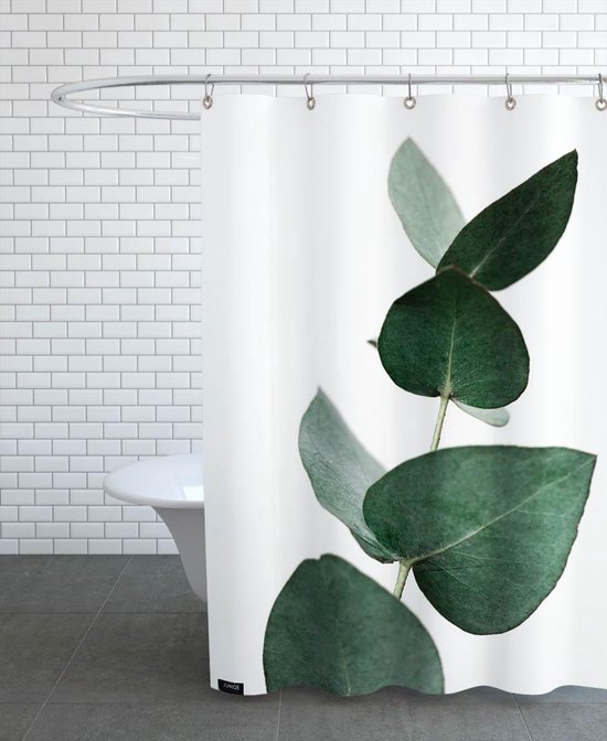Dark Leaves 7 Douchegordijn
