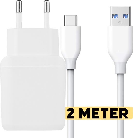 Câble USB-C 2 Mètres - Chargeur Rapide