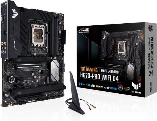 Motherboard Asus TUF GAMING H670-PRO WIFI D4 LGA1700 ATX
