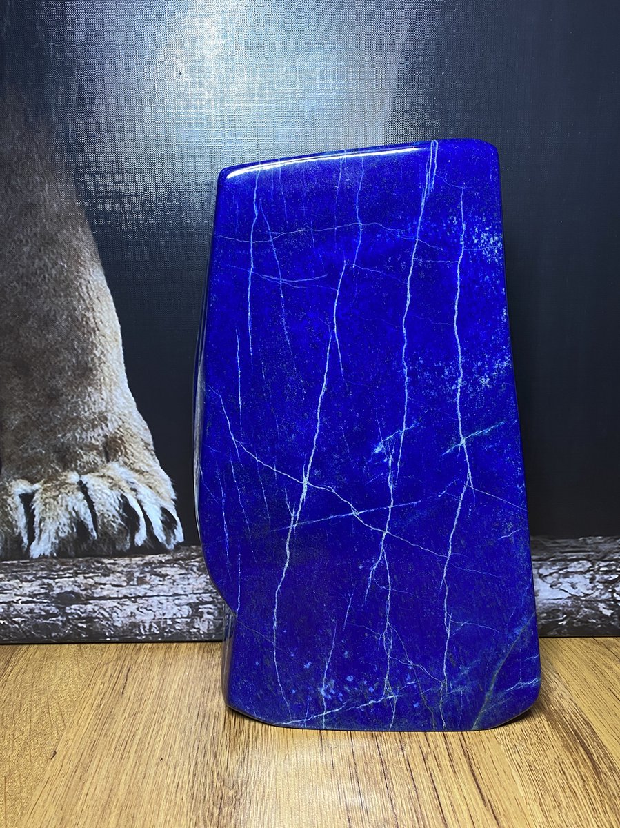 A+++ Lapis Lazuli Steen - 25KG - Vrije Vorm - Zelfstaand - Blauw - Energy - Helend