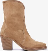 VIA VAI Eveline Clark Enkellaarsjes dames - Cognac - Maat 42 | bol.com