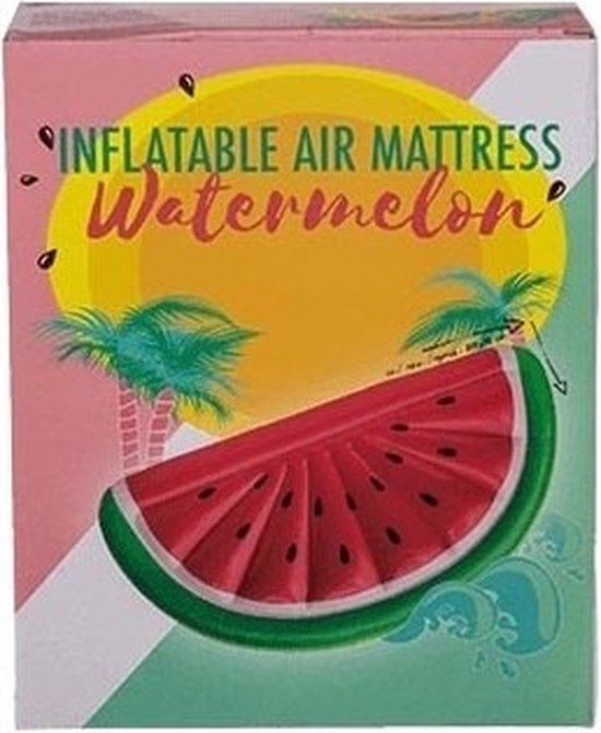 nul piloot verzoek Adventure Goods Watermeloen Luchtbed | bol.com