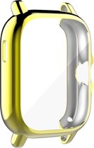 Screenprotector watch case - hoesje - geschikt voor Amazfit GTS 2 - goud