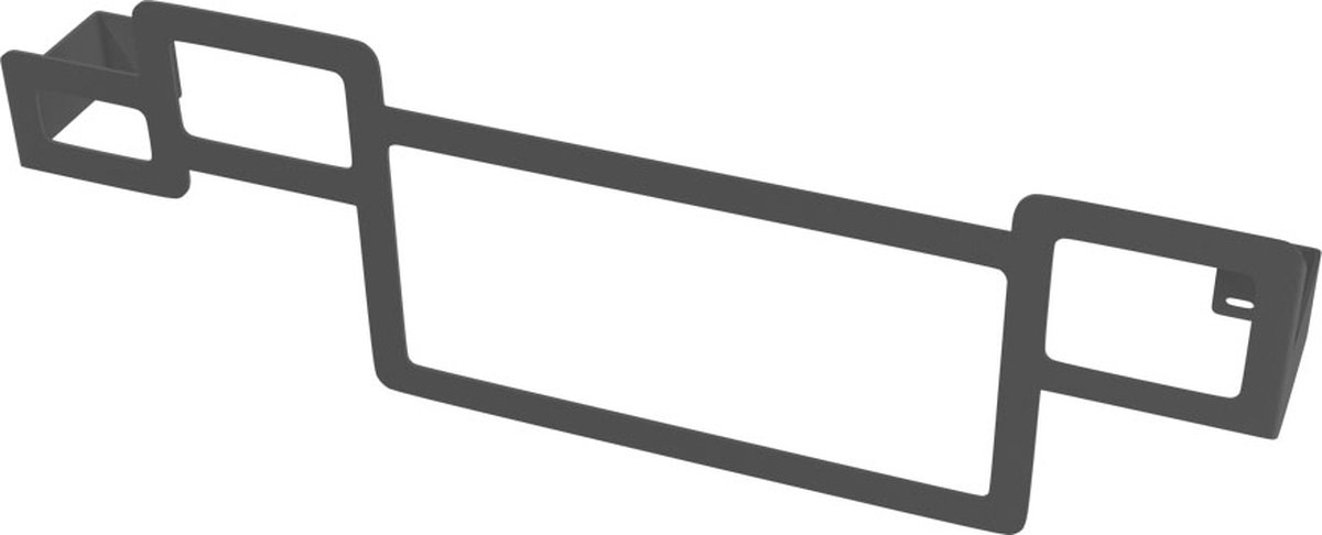 Eastbrook- Handdoekhanger Vierkant Mat Antraciet 56,5cm