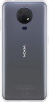 Nokia Hoesje Siliconen Geschikt voor Nokia G10 - Nokia Clear Case - Transparant