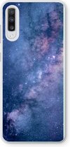 Hoesje geschikt voor Samsung Galaxy A70 hoesje - Nebula - Soft Cover Telefoonhoesje - Bescherming aan alle Kanten en Schermrand