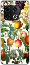 Case Company® - Hoesje geschikt voor OnePlus 10 Pro hoesje - Classic Flora - Soft Cover Telefoonhoesje - Bescherming aan alle Kanten en Schermrand