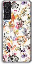 Case Company® - Coque Samsung Galaxy S21 FE - Herbes sauvages - Coque souple pour téléphone - Protection sur tous les côtés et bord d'écran