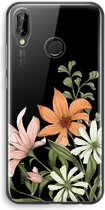 Case Company® - Hoesje geschikt voor Huawei P20 Lite hoesje - Floral bouquet - Soft Cover Telefoonhoesje - Bescherming aan alle Kanten en Schermrand