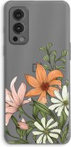 Case Company® - OnePlus Nord 2 5G hoesje - Floral bouquet - Soft Cover Telefoonhoesje - Bescherming aan alle Kanten en Schermrand