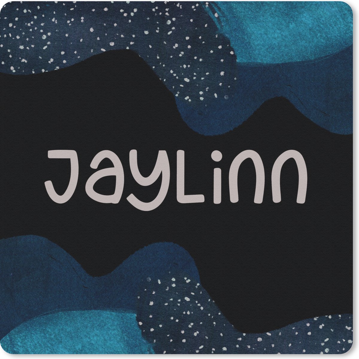 Muismat 30x30 cm - Mousepad Jaylinn - Pastel - Meisje - Muismatten