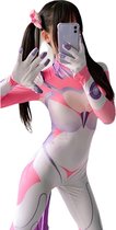 SissyMarket - Bodysuit superheld Roze - Medium - Cosplay - E-girl - Gamer Girl
