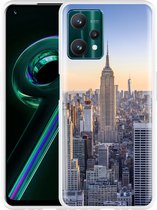 Realme 9 Pro+ Hoesje Skyline NY - Designed by Cazy
