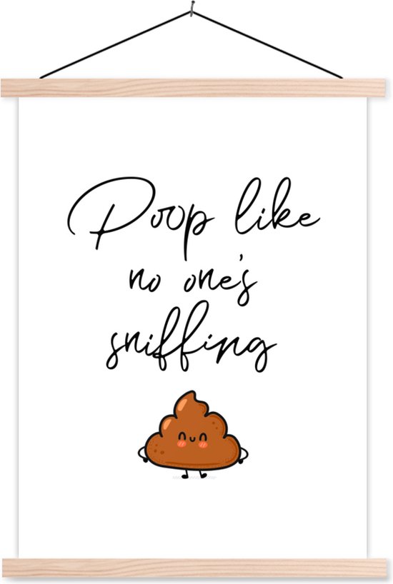 Porteaffiche avec affiche Affiche scolaire Proverbes Citations Caca comme si...