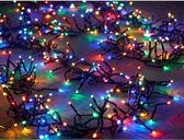 Set de 2 x éclairage de Noël en grappe avec minuterie 768 lumières colorées 4,5 mtr - Pour une utilisation intérieure et extérieure