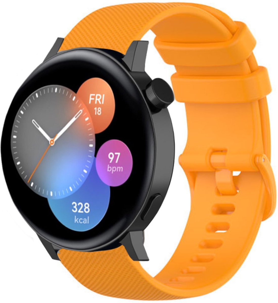 Bracelet BexidoIera En Silicone Souple - 3 Pièces De Rechange Pour Huawei GT 2/3 42mm Et Autres Montres 20mm