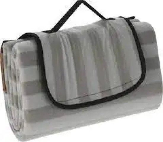 Couverture pique-nique 130x150 cm rayé vert