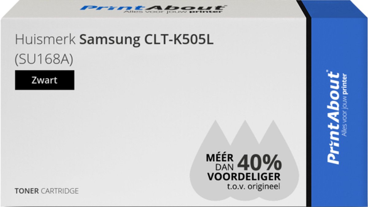 PrintAbout - Alternatief voor de Samsung CLT-K505L / zwart